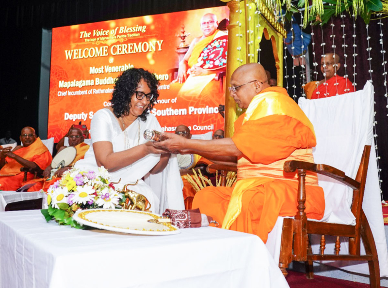 මාතර වෙහෙරහේන රජමහා විහාරාධිවාසි, පූජ්‍ය මාපලගම බුද්ධසිරි නාහිමියන්ට දක්ෂිණ ලංකාවේ උප ප්‍රධාන සංඝනායක පදවිය පිරිනමයි