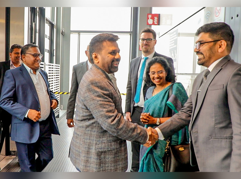 ජනපති ජර්මනියට ළඟා වෙයි