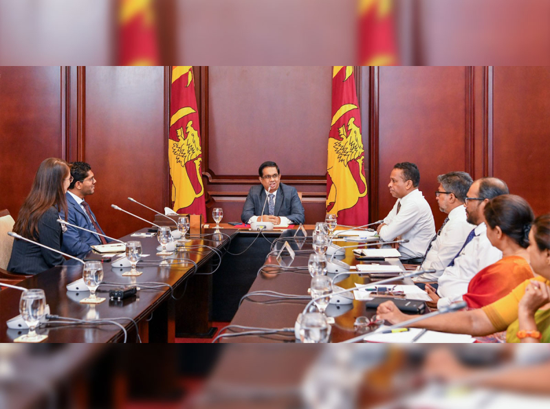 ටෝනි බ්ලෙයාර් ආයතනයේ නියෝජිතයෝ ජනාධිපති ලේකම් හමුවෙති