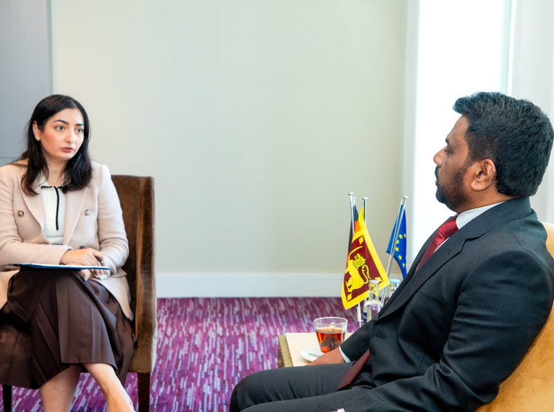 ජනපති හා ජර්මානු ආර්ථික සහයෝගීතා සහ සංවර්ධන අමාත්‍යවරිය අතර හමුවක්