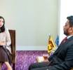 ජනපති හා ජර්මානු ආර්ථික සහයෝගීතා සහ සංවර්ධන අමාත්‍යවරිය අතර හමුවක්