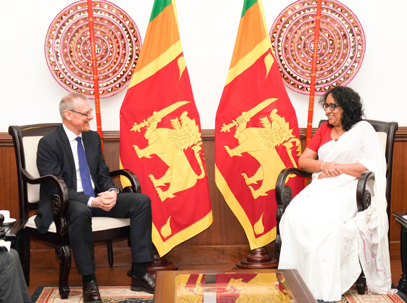 ප්‍රංශ තානාපති ශ්‍රී ලංකා අග්‍රාමාත්‍ය ආචාර්ය හරිනි අමරසූරිය හමුවෙයි