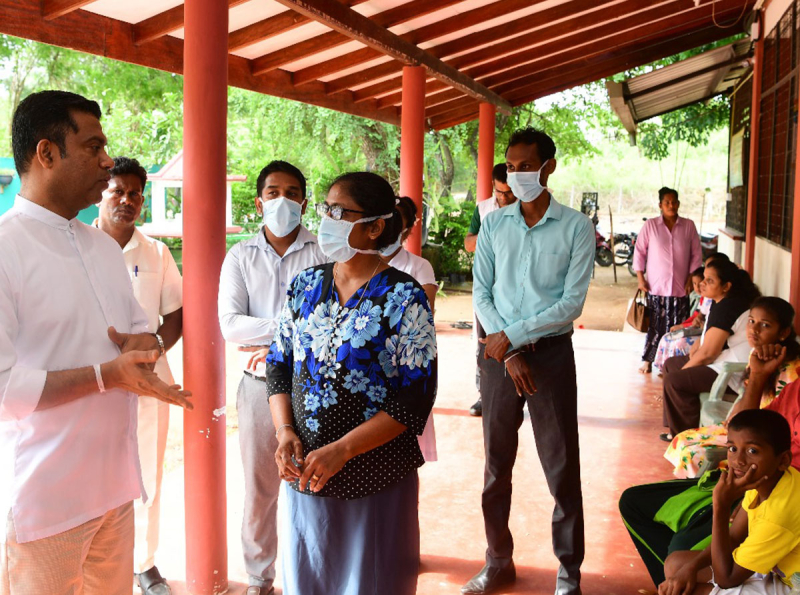 දකුණු පළාතේ ප්‍රාථමික සෞඛ්‍ය සත්කාර ඒකක සහ සෞඛ්‍ය මධ්‍යස්ථාන සෞඛ්‍ය හා ජනමාධ්‍ය අමාත්‍යවරයාගේ නිරීක්ෂණයට ලක් වේ