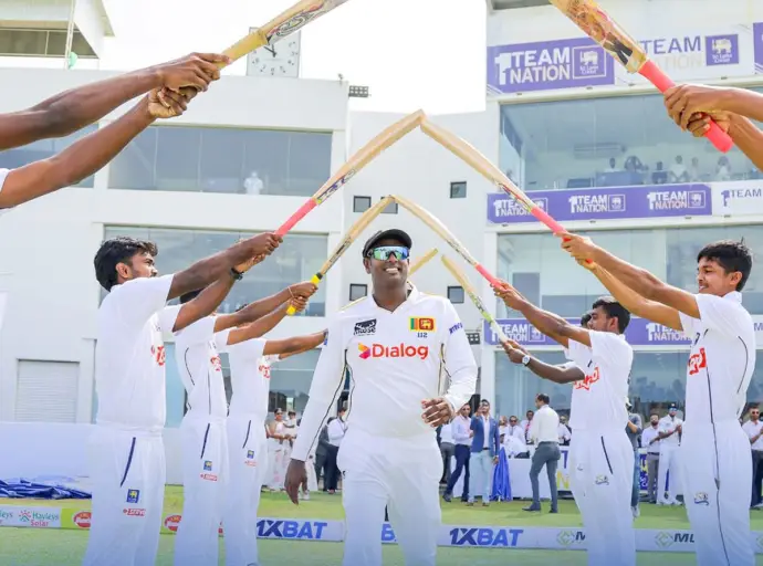 ඇන්ජලෝ මැතිව්ස් ටෙස්ට් ක්‍රිකට් පිටියට සමුදෙයි