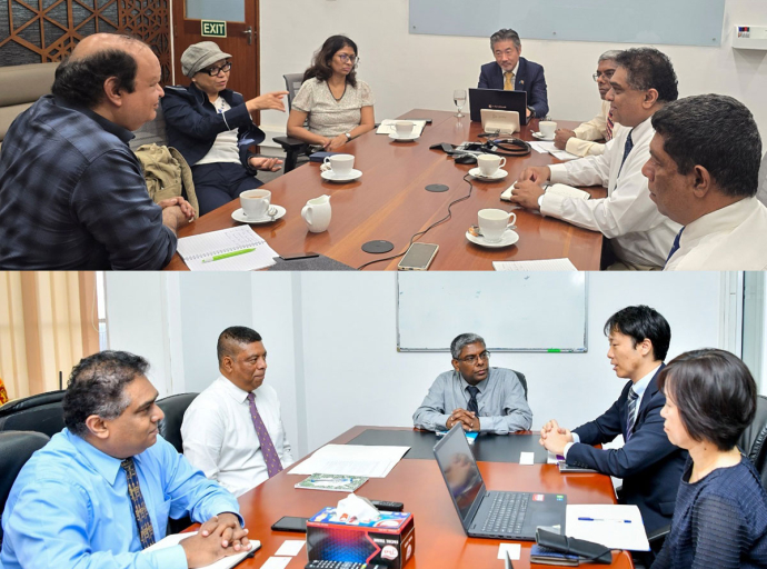 විද්‍යා, පර්යේෂණ සහ සංවර්ධන ක්ෂේත්‍රවල තරුණ ව්‍යවසායකත්වය  ඉහළ නැංවීමට NIRDC, ADB සහ JICA අතර සාකච්ඡා