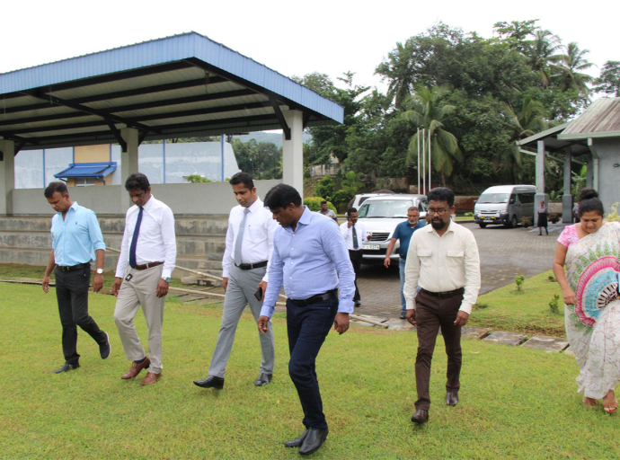 සබරගමුව පළාත් ක්‍රීඩා සංකීර්ණය, ක්‍රීඩා නියෝජ්‍ය අමාත්‍යවරයාගේ නිරීක්ෂණයට