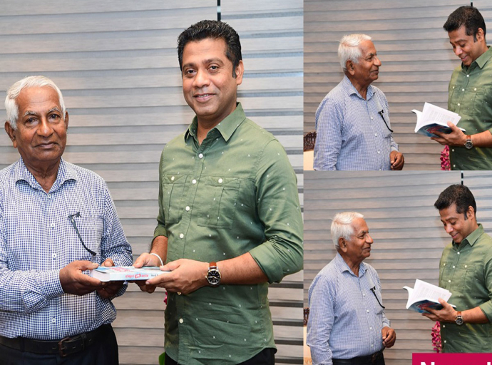 “අරගලයේ අතුරු කථාවක්’’ සෞඛ්‍ය හා ජනමාධ්‍ය ඇමතිට පිළිගන්වයි