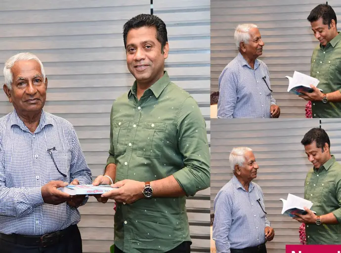 “අරගලයේ අතුරු කථාවක්’’ සෞඛ්‍ය හා ජනමාධ්‍ය ඇමතිට පිළිගන්වයි
