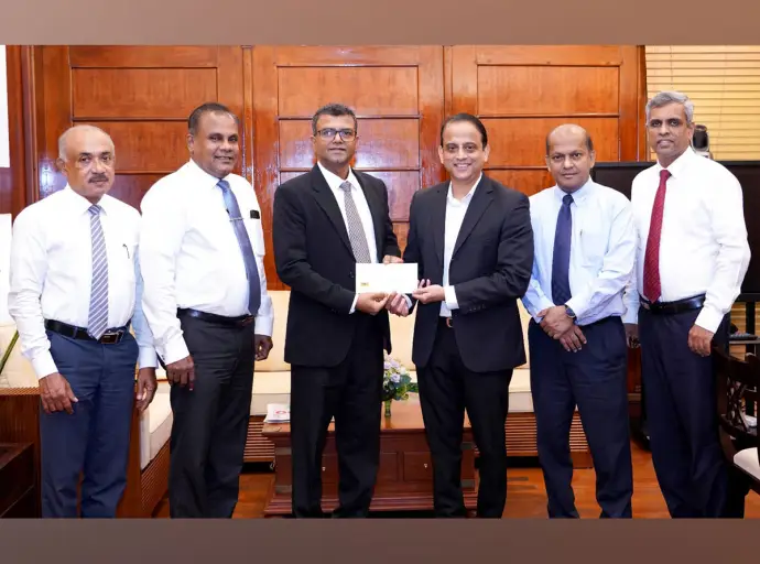 ලංකා බැංකුවේ වාර්ෂික ලාභාංශය ලෙස රුපියල් බිලියන 5ක මුදලක් මහා භාණ්ඩාගාරයට