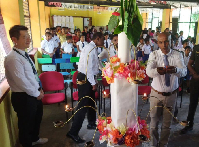 කොරියානු මිත්‍රත්ව පදනමින් ප්‍රාථමික විද්‍යාල දෙකකට ජල පිරිපහදු යන්ත්‍ර ප්‍රධානයක්