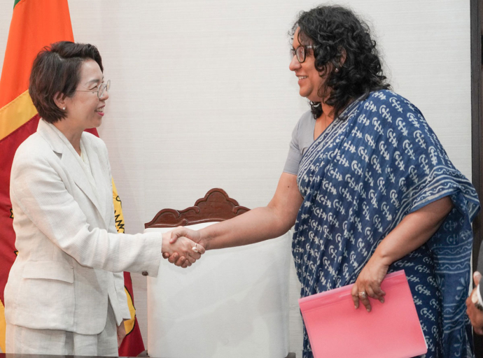අග්‍රාමාත්‍යවරිය සහ ශ්‍රී ලංකාවේ කොරියානු ජනරජ තානාපතිවරිය අතර හමුවක්