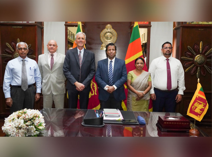 ලෝක ආහාර වැඩසටහනේ (WFP) නියෝජිතයින් සහ අග්‍රාමාත්‍ය ලේකම් අතර හමුවක්