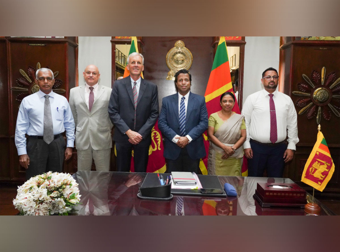 ලෝක ආහාර වැඩසටහනේ (WFP) නියෝජිතයින් සහ අග්‍රාමාත්‍ය ලේකම් අතර හමුවක්