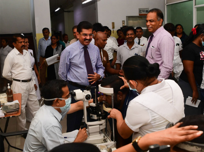 “තෙවන ඇසට සුවය සදමු” ජනමාධ්‍යවේදීන් සදහා විශේෂ අක්ෂි සායනයක් කොළඹ ජාතික අක්ෂී රෝහලේ දී