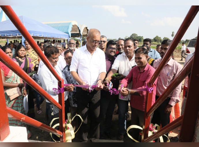 ඉහළ කනියම ජල පාලන නිර්මිතය  විවෘත කෙරේ