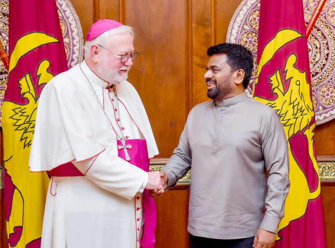 ආර්ථික ස්ථාවරත්වය සහ ජාතික සමගිය වෙනුවෙන් ශ්‍රී ලංකා රජය ගන්නා උත්සාහය වතිකානුවේ පැසසුමට