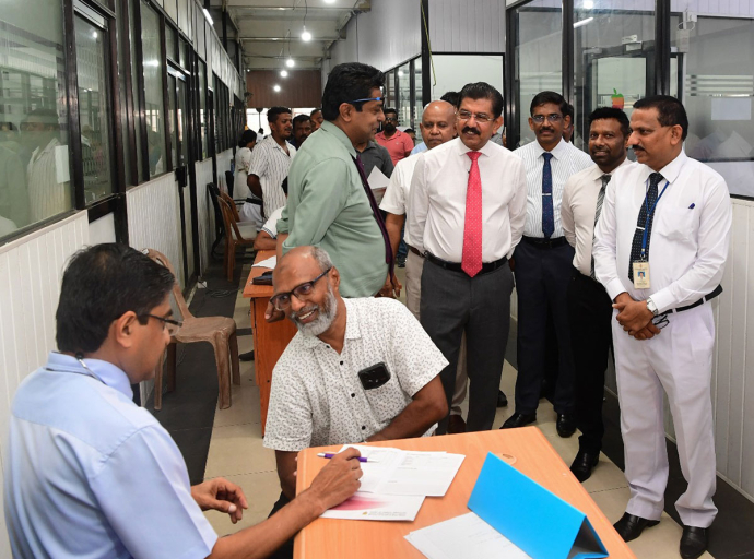 රජයේ මුද්‍රණ දෙපාර්තමේන්තුවේ කාර්ය මණ්ඩල සුවතාවය වෙනුවෙන් "ආරෝග්‍යා" ජංගම සුව සායන වැඩසටහනක්  