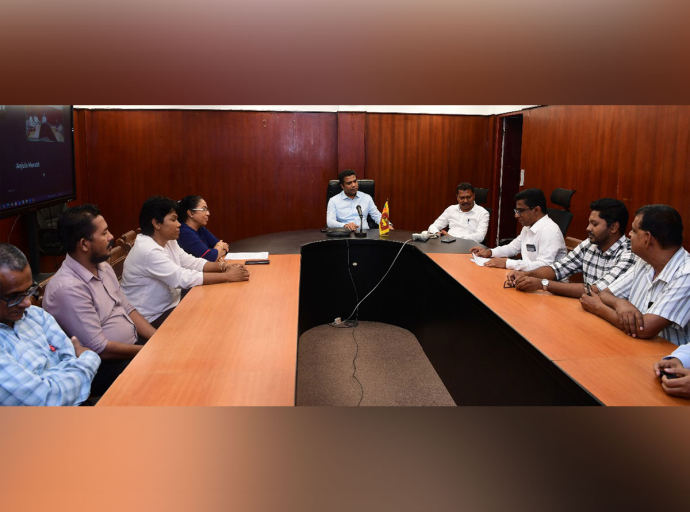 සමස්ත ලංකා වෛද්‍ය නිලධාරීන්ගේ සංගමය සහ සෞඛ්‍ය හා ජනමාධ්‍ය අමාත්‍යවරයා අතර විශේෂ සාකච්ජාවක්