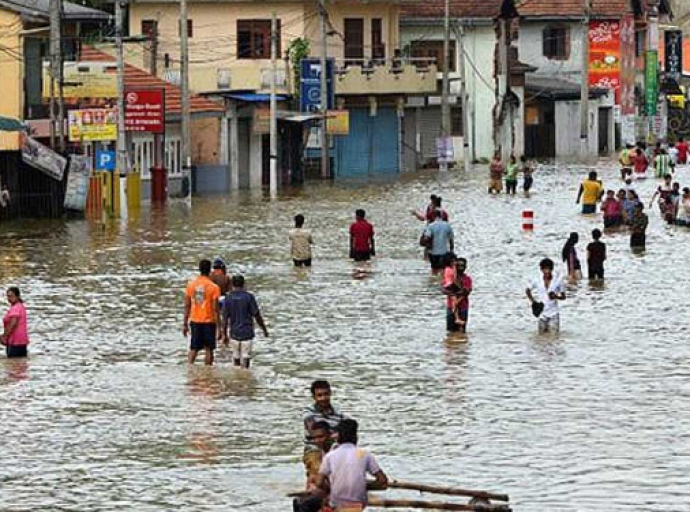 ඉදිරි පැය 48 තුළ කැළණි ගංඟා නිම්නයේ පහත් බිම් ප්‍රදේශවල මහ ගංවතුර තත්වයක් ඇති විය හැක - ආපදා කළමනාකරණ මධ්‍යස්ථානය
