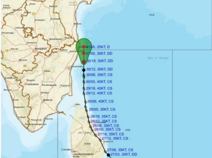 ගැඹුරු පීඩන අවපාතය දිවයිනෙන් ඉවතට