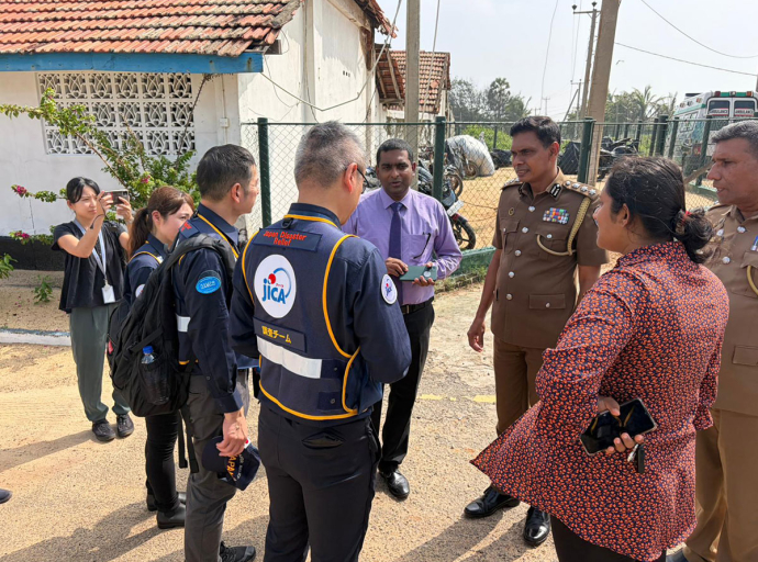 ජපානයේ හදිසි ආපදා කළමනාකරණය පිළිබඳ විශේෂඥයින් සහ වෛද්‍ය වෘත්තිකයින් 31 ක් මෙරට සහන සේවා ශක්තිමත් කිරීමට එක්වේ