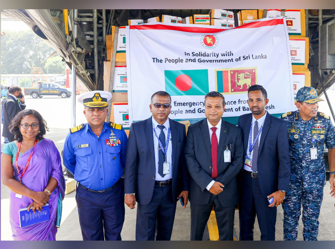 බංග්ලාදේශයෙන් ශ්‍රී ලංකාවට හදිසි ආධාර