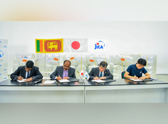 දිට්වා සුළි කුණාටුවෙන් පීඩාවට පත් ජනතාව සඳහා JICA වෙතින්  අත්‍යවශ්‍ය සහනාධාර තොගයක් 