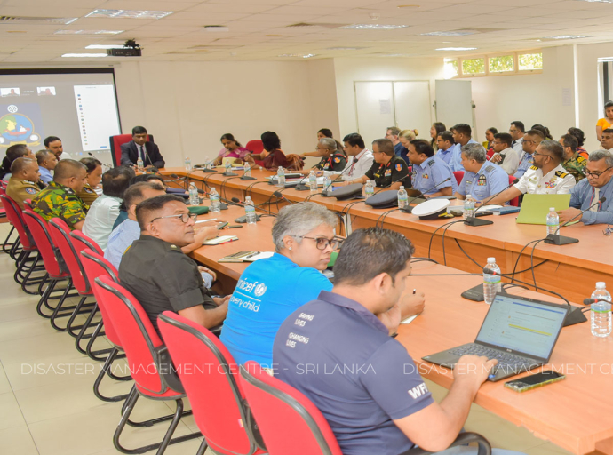 ඊසාන දිග මෝසම් පුර්ව සුදානම වෙනුවෙන් පාර්ශවකාර ආයතන දැනුවත් කෙරේ