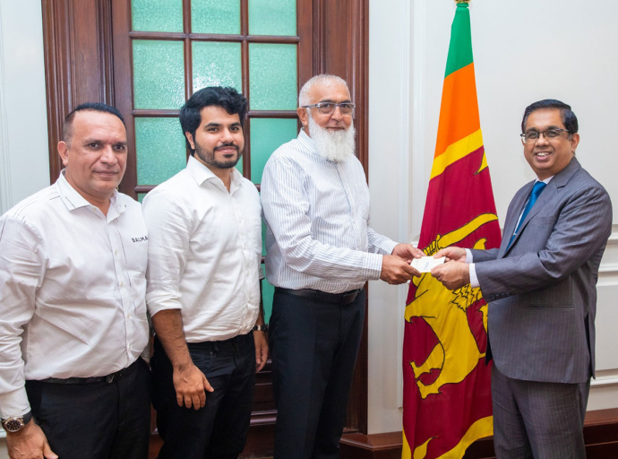 ‘Rebuilding Sri Lanka’ අරමුදලට Memon Association of Sri Lanka  වෙතින් මූල්‍ය පරිත්‍යාගයක්