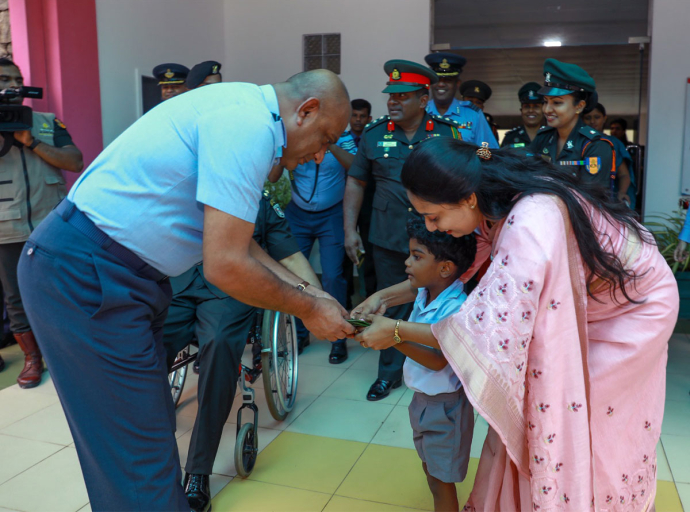 විශේෂ අවශ්‍යතා සහිත දරුවන් වෙනුවෙන් ප්‍රතිසංස්කරණය කළ ‘සෙනෙහස’ සංවේදන ළමා උද්‍යානය විවෘත කෙරේ