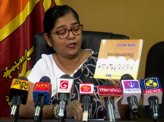 පසු ආපදා මොහොතේ දරුවන්ගේ රිදුණු හිත් නැවත නොපෑරෙන ලෙස කටයුතු කරමු - කාන්තා සහ ළමා කටයුතු අමාත්‍ය සරෝජා සාවිත්‍රි පෝල්රාජ්