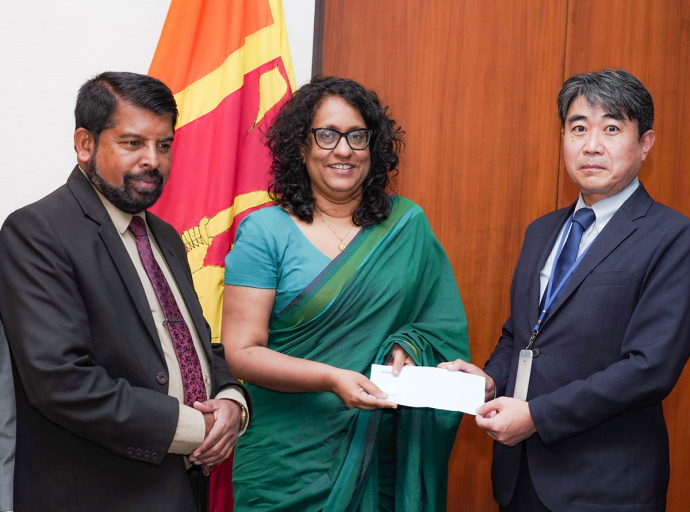 ආපදා තත්ත්වයෙන් හානි වූ ප්‍රදේශ සංවර්ධනය කිරීමේ රජයේ වැඩපිළිවෙලට Noritake Company Limited ආයතනයෙන් රුපියල් මිලියන 20ක මූල්‍ය ප්‍රදානයක්