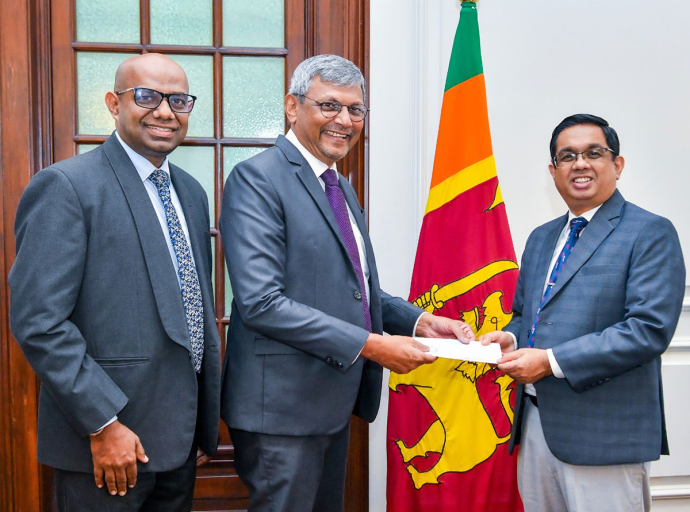 Rebuilding Sri Lanka අරමුදලට  Regional development Bank වෙතින්  රුපියල් මිලියන 25 ක පරිත්‍යාගයක්