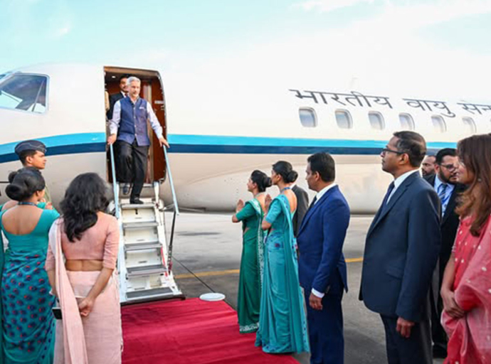 ඉන්දීය විදේශ කටයුතු අමාත්‍ය ආචාර්ය එස්. ජයශංකර්  මහතා නිල සංචාරයක් සඳහා දිවයිනට