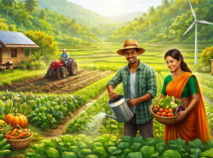 කෘෂිකර්මික  ප්‍රජාවගේ ජීවන තත්ත්වය ඉහළ නැංවීමට "තිරසර කෘෂි වැඩසටහන” ණය යෝජනා ක්‍රමය