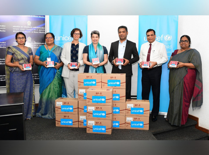 ආපදාවෙන් පීඩාවට පත් දරුවන්ගේ ක්ෂණික පෝෂණ අවශ්‍යතා සපුරාලීමට BP-5 අතිරේක ආහාර පෙට්ටි 1500ක්