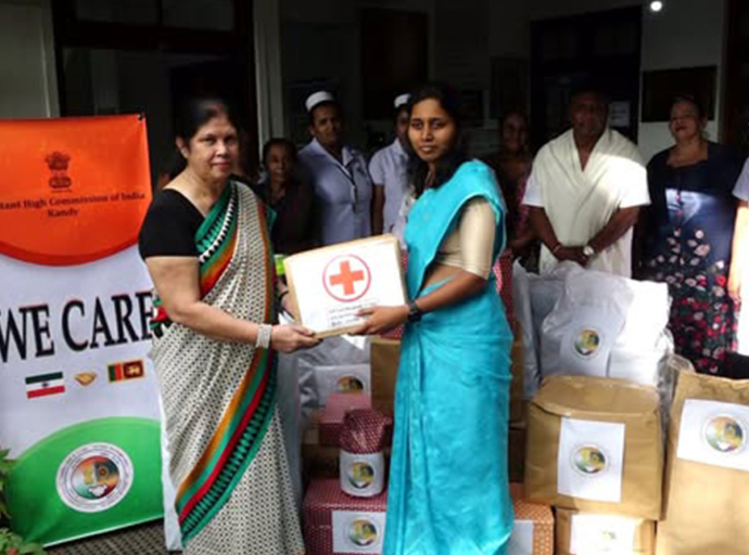 මහනුවර පිළිකා සංගමය වෙත ඉන්දියන් රජයෙන් පරිත්‍යාගයක්