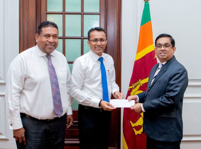 Rebuilding Sri Lanka අරමුදලට United Motros Lanka PLC වෙතින් රුපියල් මිලියන 10ක මූල්‍ය පරිත්‍යාගයක් 
