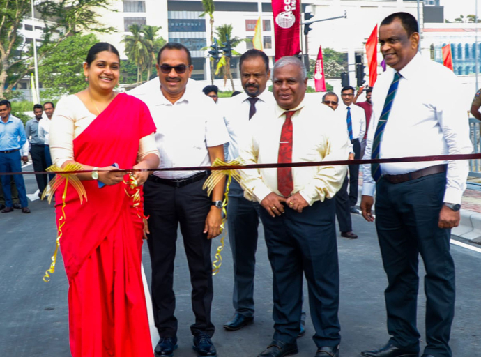 බාලදක්‍ෂ මාවත ගුවන් පාලම ජනතා අයිතියට පත් කෙරේ 