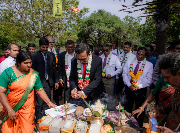 පරන්තන් රසායනික කම්හල නැවත ඉදිකිරීමට මුල්ගල තැබේ
