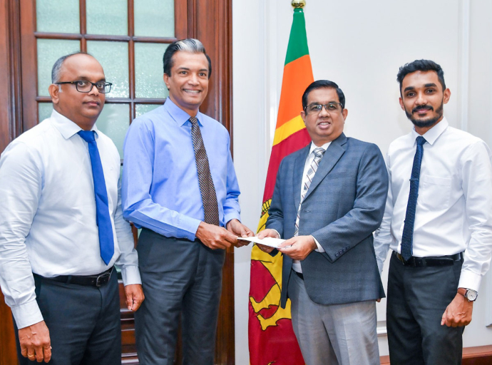 Rebuilding Sri Lanka අරමුදලට RIL Property PLC වෙතින් මූල්‍ය පරිත්‍යාගයක්