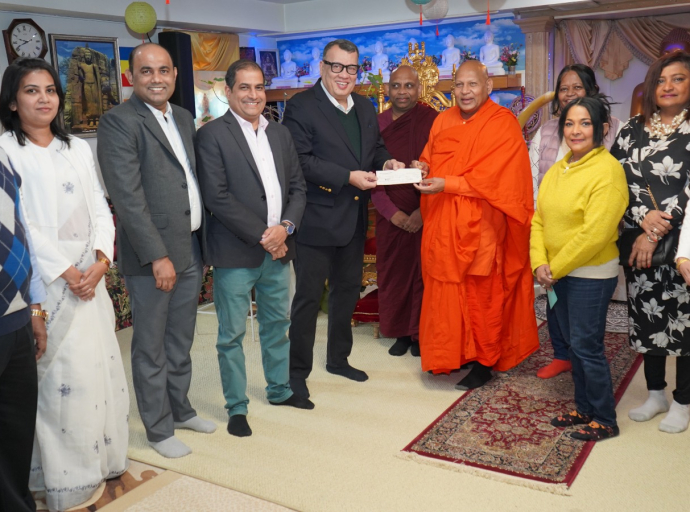 ඇමරිකාවේ මේරිලන්ඩ් ප්‍රාන්තයේ ශ්‍රී ලාංකිකයින්ගෙන් Rebuild Sri Lanka අරමුදලට රු. ලක්ෂ 52 ක්