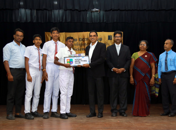 උතුරු පළාතේ පාසල් සඳහා යොවුන් නව නිපැයුම් සහ විද්‍යා සමාජ 172ක් ස්ථාපිත කෙරේ