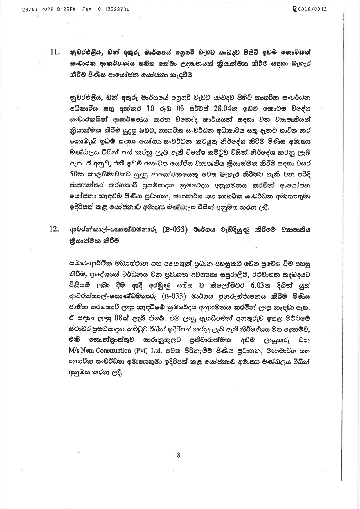 Cabinet Decisions on 26.01.2026 1 page 0008