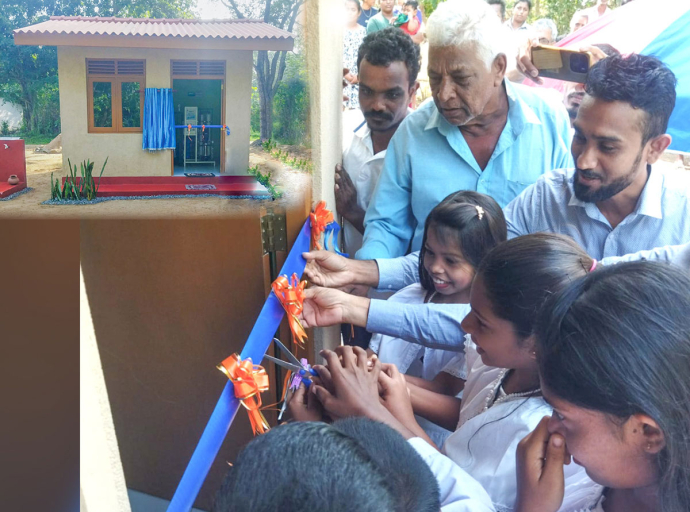 නාවික හමුදාව මඟින් ස්ථාපනය කළ 1148 වැනි ප්‍රති ආශ්‍රැතිකරන ජල පිරිපහදු මධ්‍යස්ථානයක් පොළොන්නරුවේදි ජනතා අයිතියට 