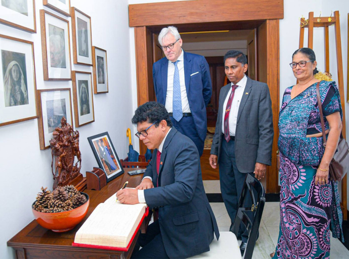 සමුද්‍ර සංරක්ෂණ හා දේශගුණික ඔරොත්තු දීමේ හැකියාව පිළිබඳ පස් වසරක සහයෝගීතාව සැමරේ