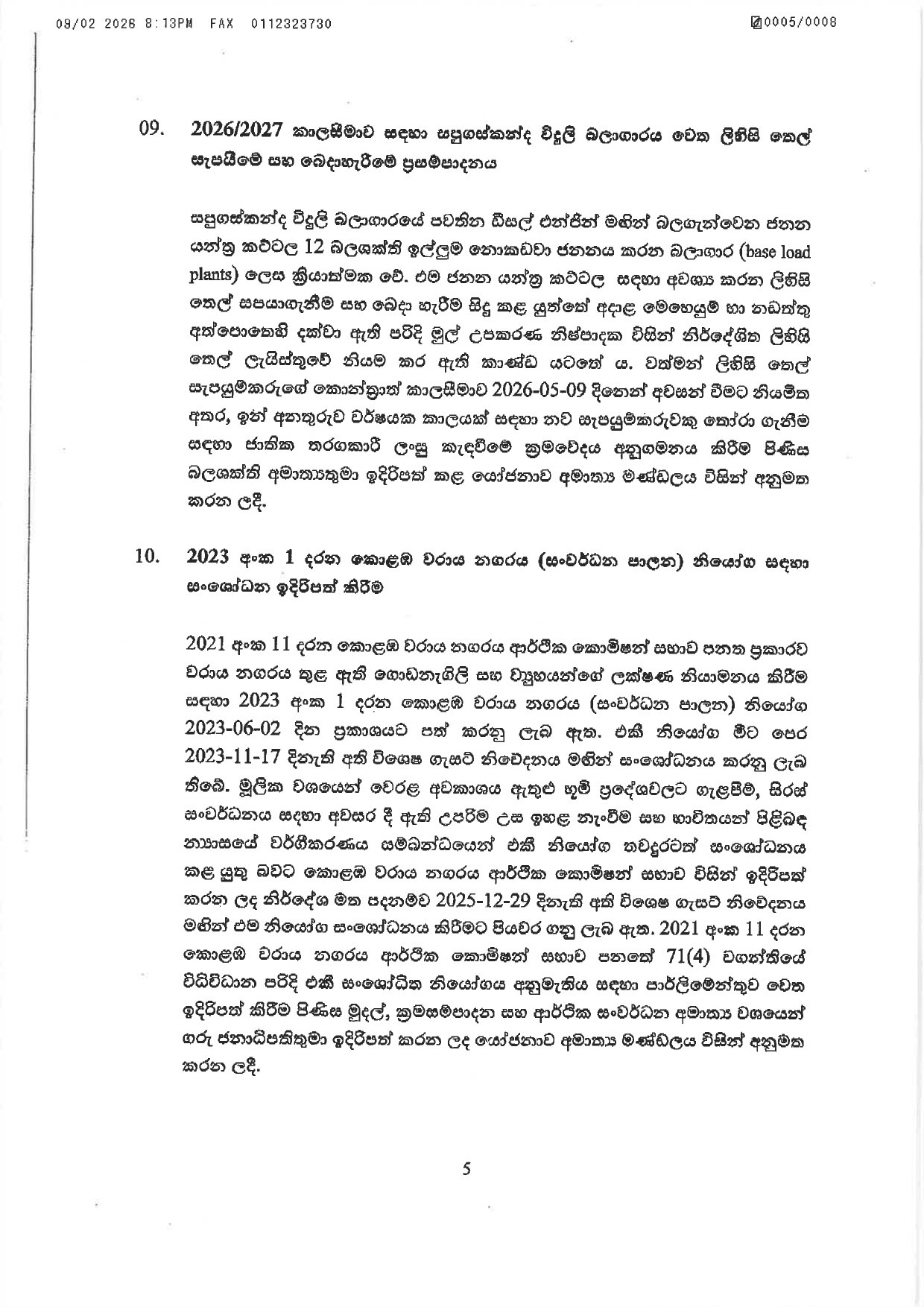 Cabinet Decisions on 09.02.2026 page 0005