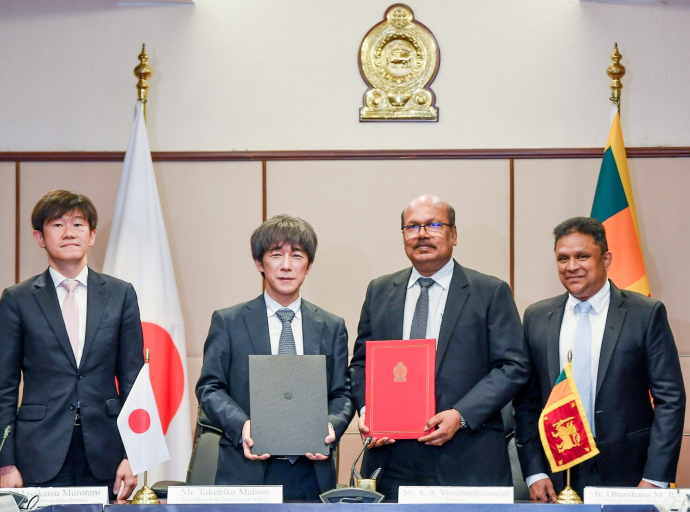 ශ්‍රී ලංකාව සහ ජපානය අතර ආර්ථික සහයෝගීතා ගිවිසුමකට අත්සන් තබයි