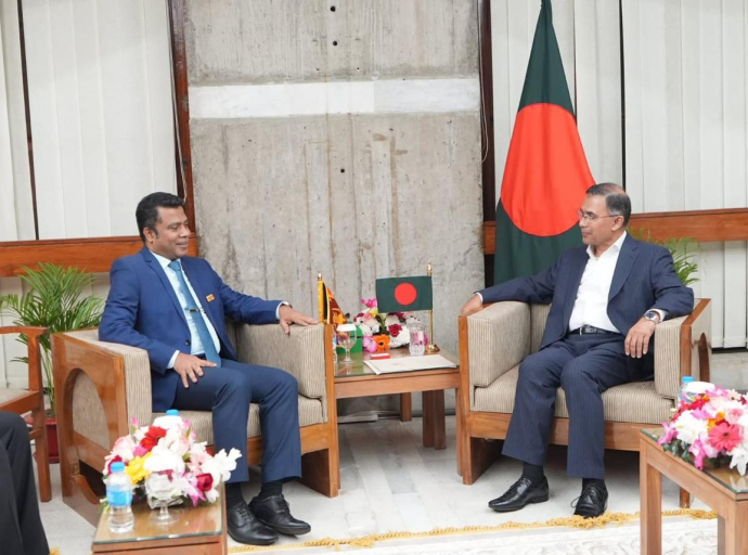 බංග්ලාදේශයේ නව අග්‍රාමාත්‍යවරයා හා සෞඛ්‍ය හා ජනමාධ්‍ය අමාත්‍යවරයා අතර විශේෂ සාකච්ඡාවක්