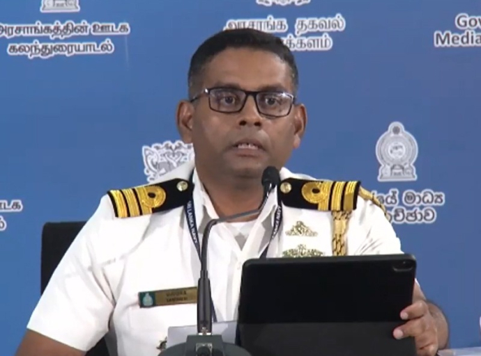 සමුද්‍රීය ආරක්ෂක මෙහෙයුම්වලින් ඩොලර් ලක්ෂ 07කට ආසන්න මුදලක් - නාවික හමුදා මාධ්‍ය ප්‍රකාශක 